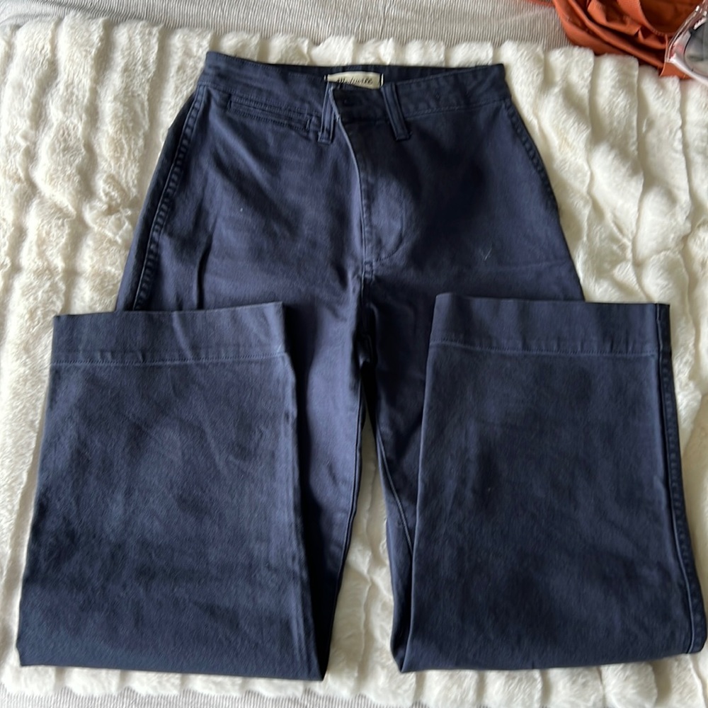 Madewell Slim Emmett Wide-Leg Crop